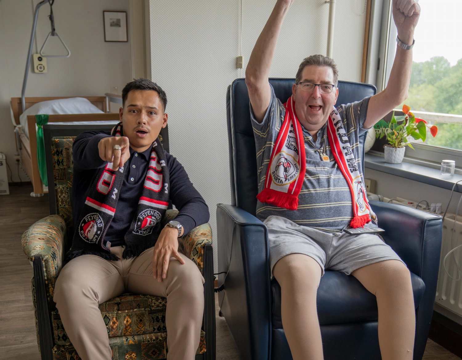 "Ik kijk uit naar de maandagavonden"